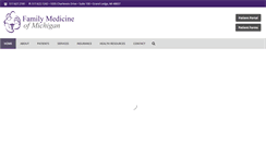 Desktop Screenshot of familymedicineofmichigan.com